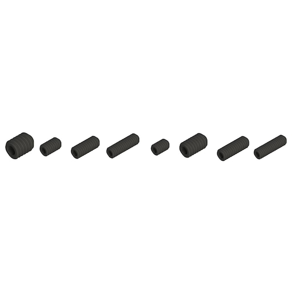 Micro 100 Set Screw - M4 X .7 X 6mm Cup Point Blk Alloy (10PC) 41239 - main